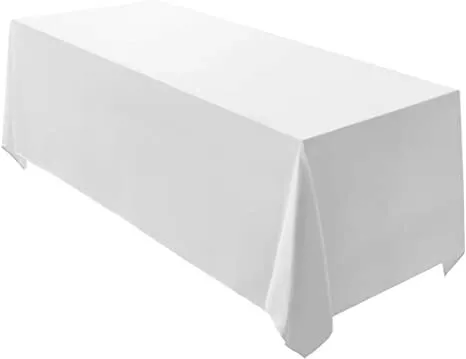 Tablecloth  Rectangular 90 x 132 White