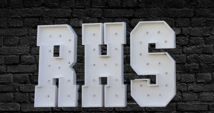 RHS 4ft Marquee Letters Light Up