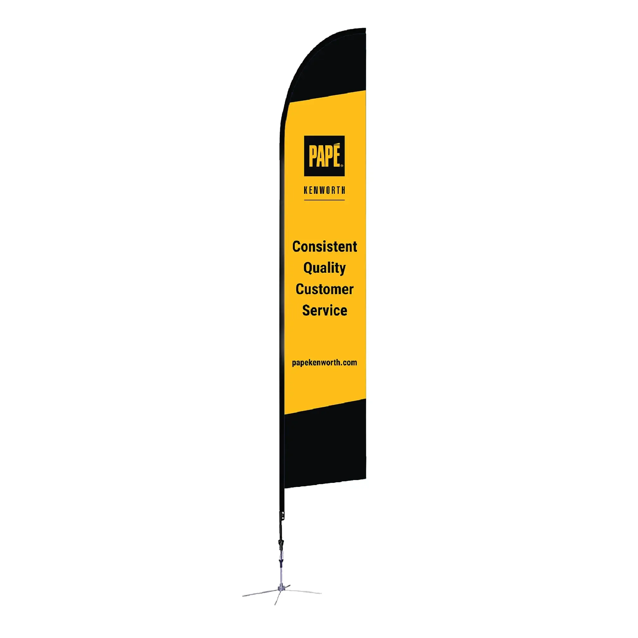 14' Feather Flag - Papé Kenworth CQCS (Set of 2)
