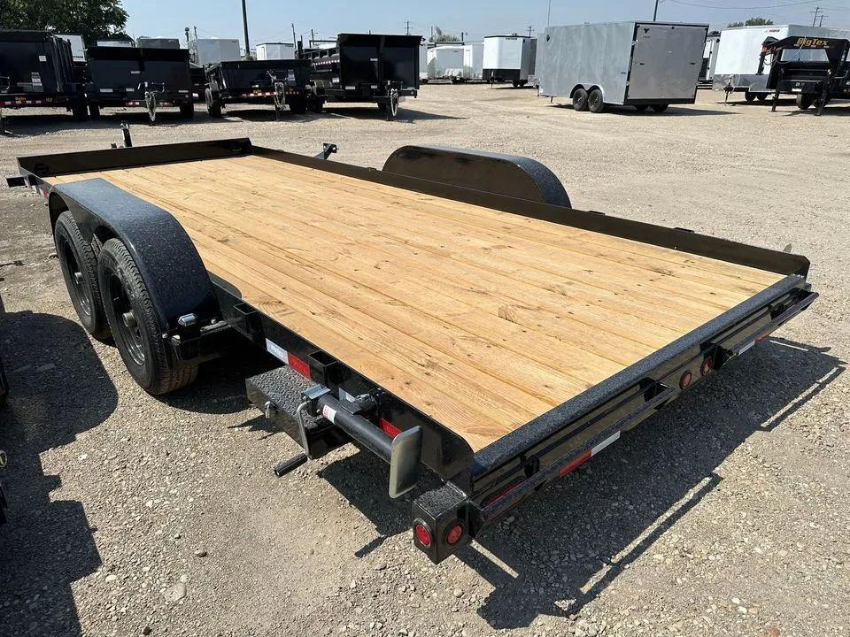 Flatbed / Car Hauler 7' x 20' 7k Trailer