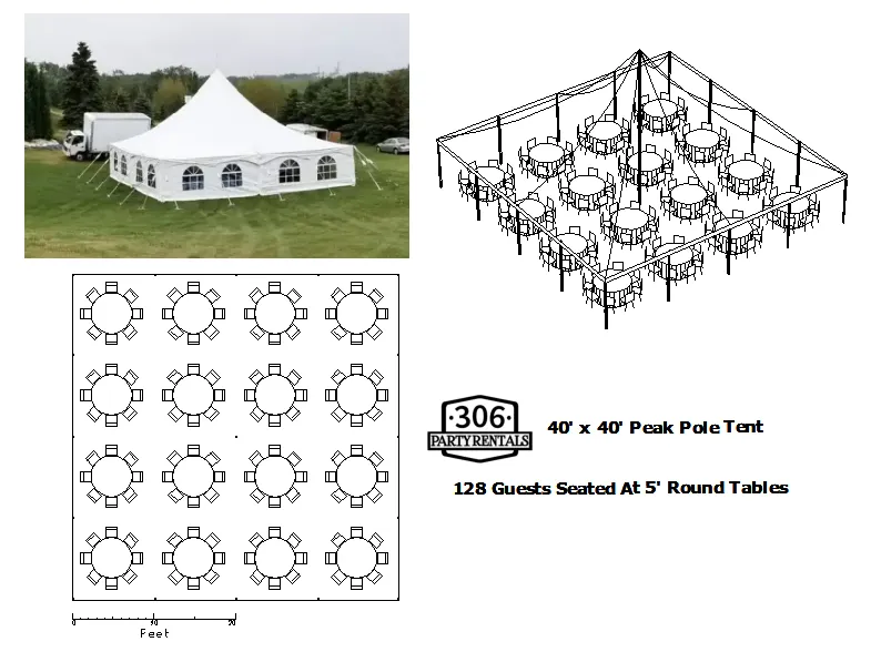 40x40 Party Tent