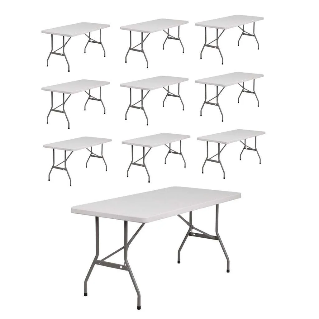 6 ft Table ( 10 Ct)