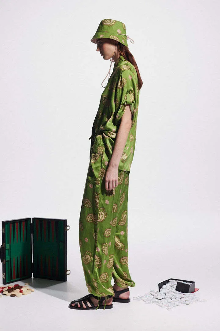 Alémais Dice Silk Set - Shirt and Pant