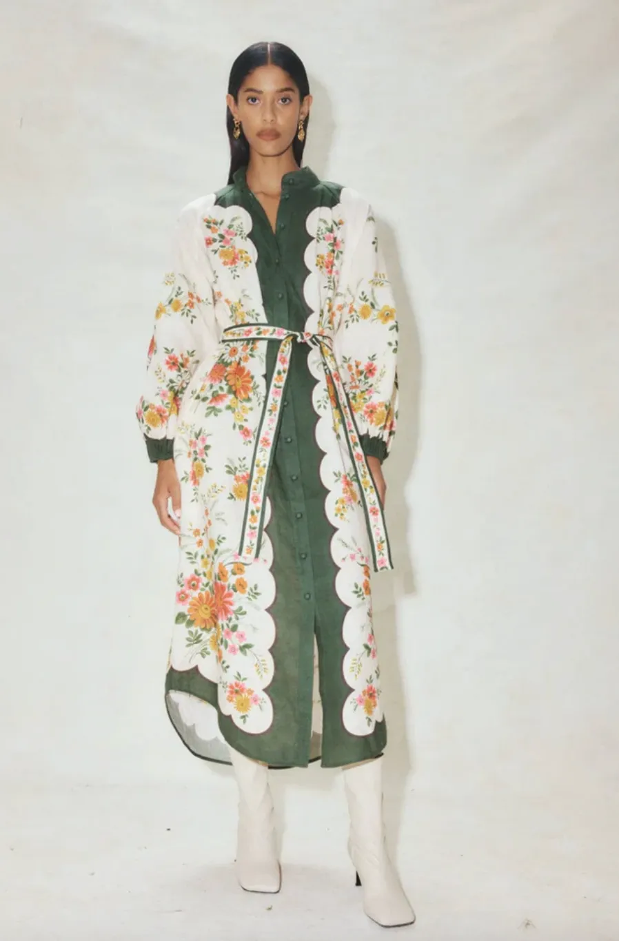 Alémais Elisabetta Shirtdress Size 16