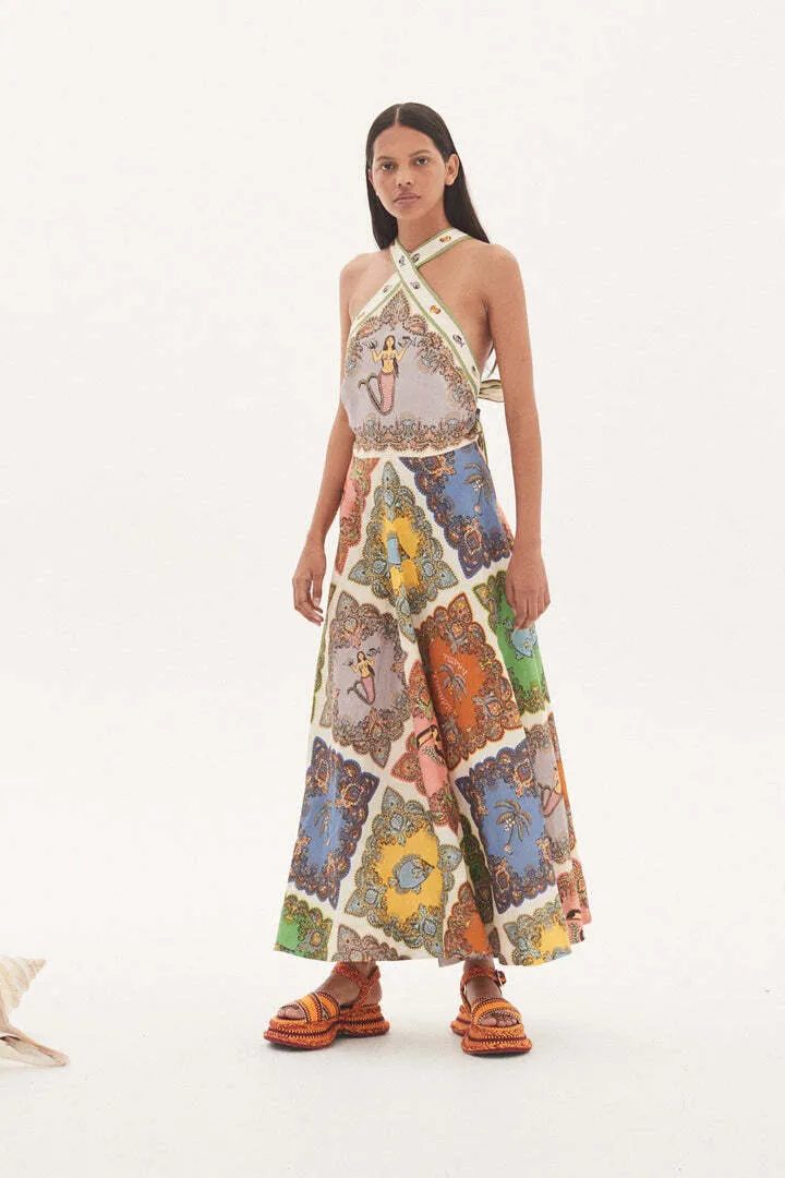 Alémais Trippy Troppo Halter Midi