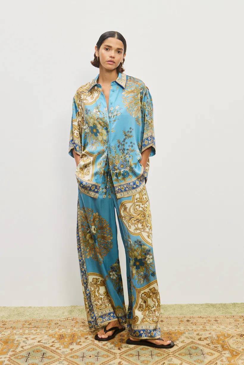 Alémais Cassie Silk Pant