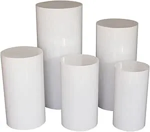 5 in 1 Cylinder Pedestal Stands