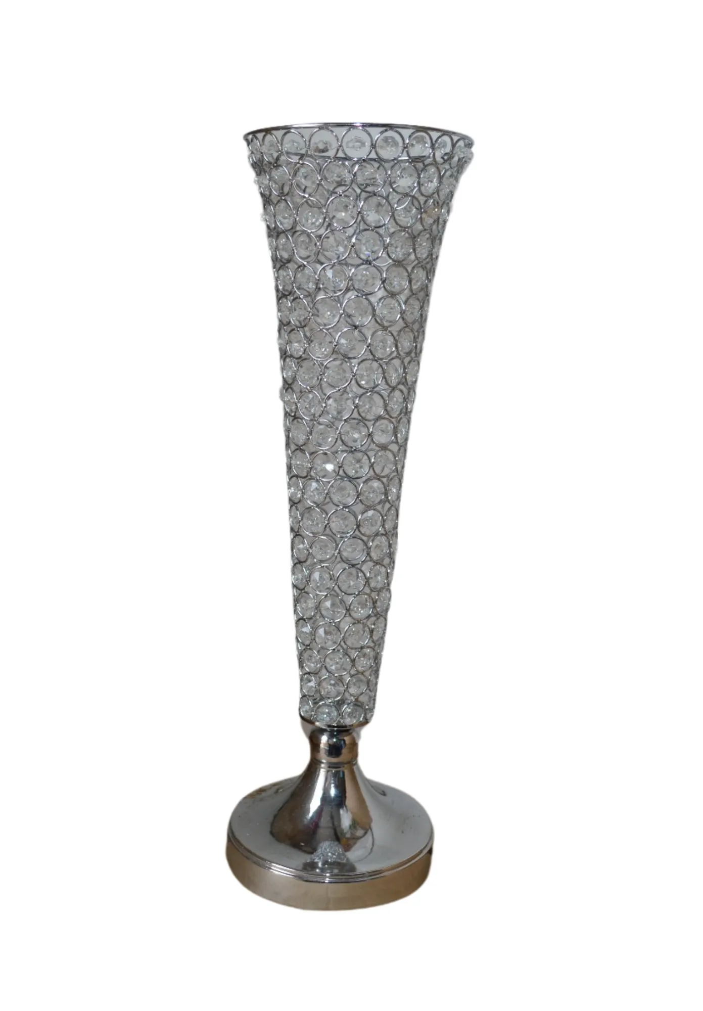 Silver crystal Centerpiece