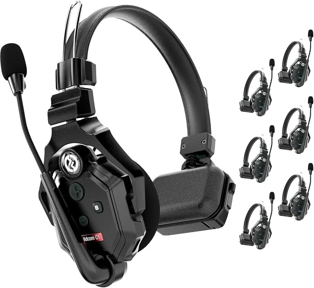 Hollyland Solidcom C1-7S Wireless Intercom System (7 Headsets)