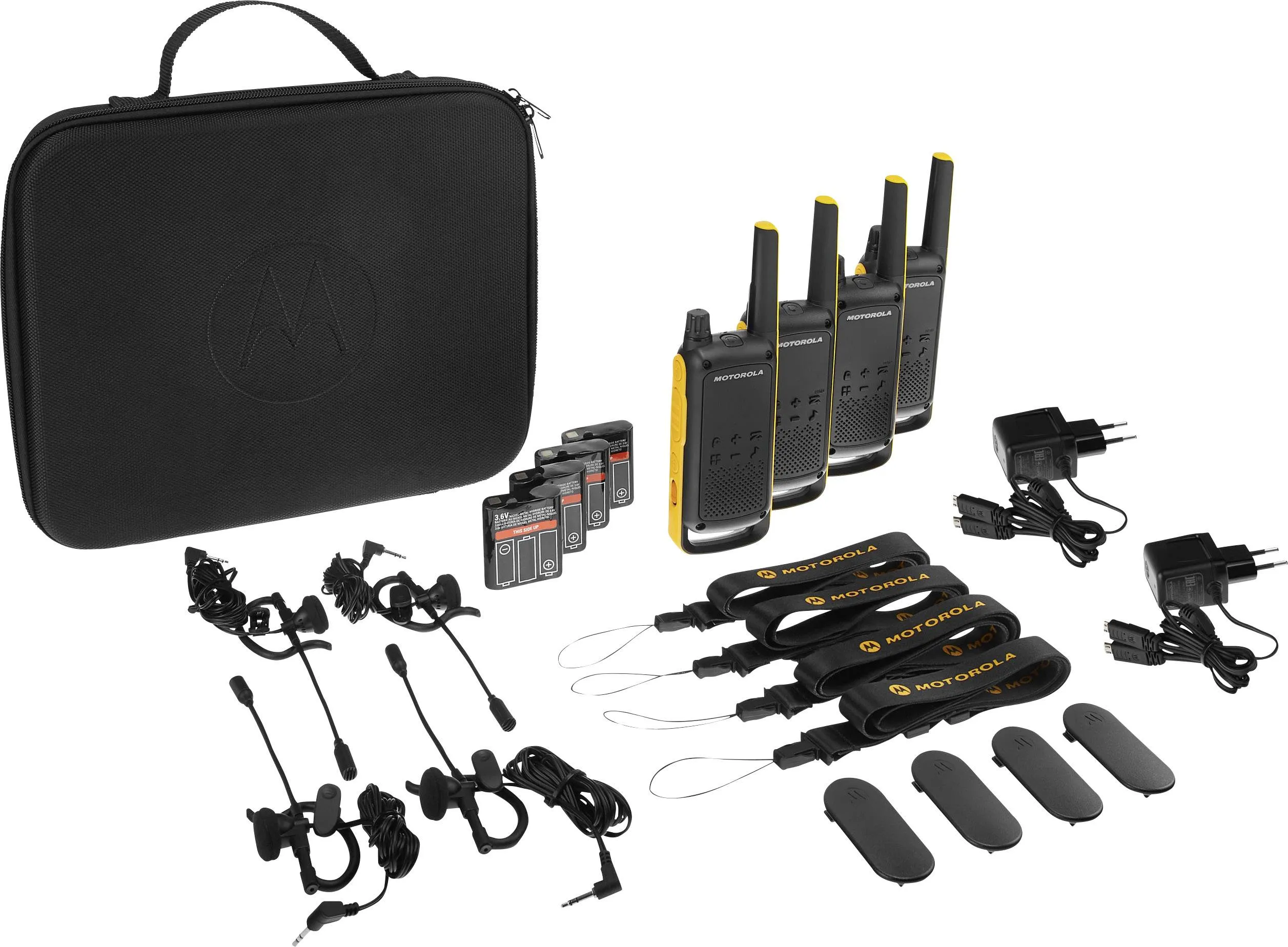 Motorola T82 Extreme Walkie Talkie (4 Sets)