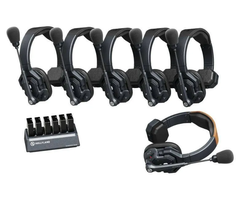 Hollyland Solidcom SE-6S Wireless Intercom (6 Headsets)