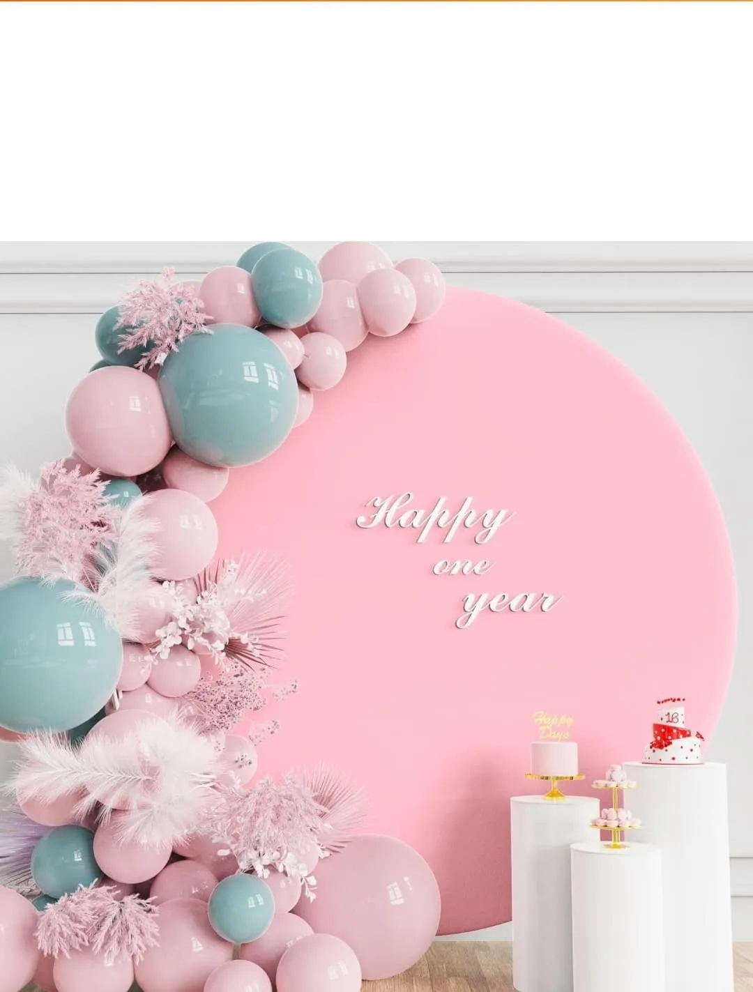 Circle Backdrop w/ Cover