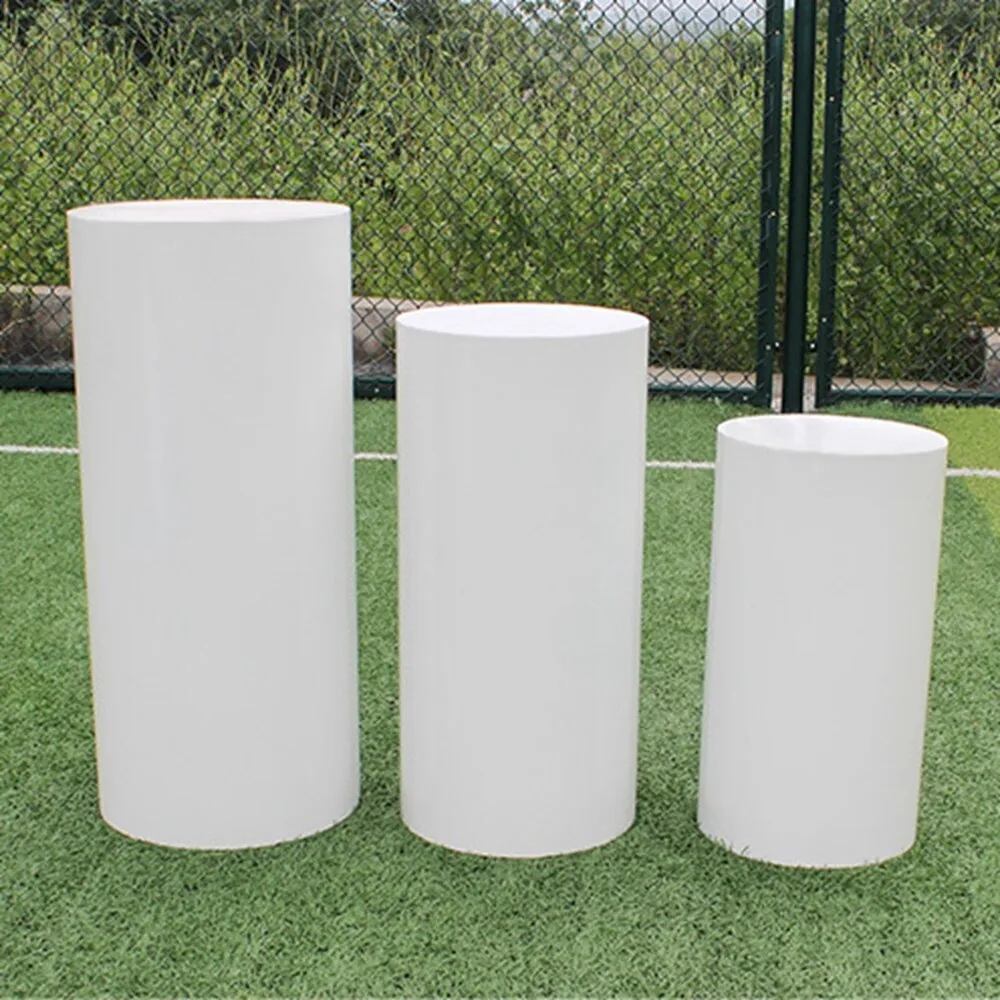 Round Cylinder Cake Table Set