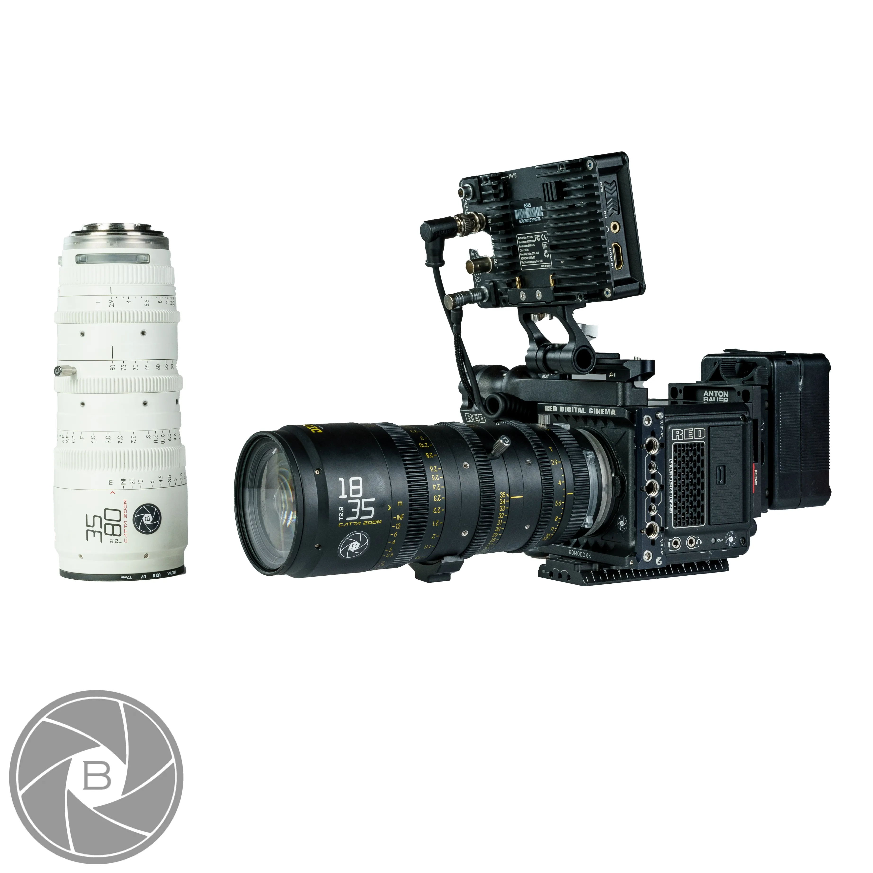 RED Komodo + Catta 18-35 & 35-80 T2.9