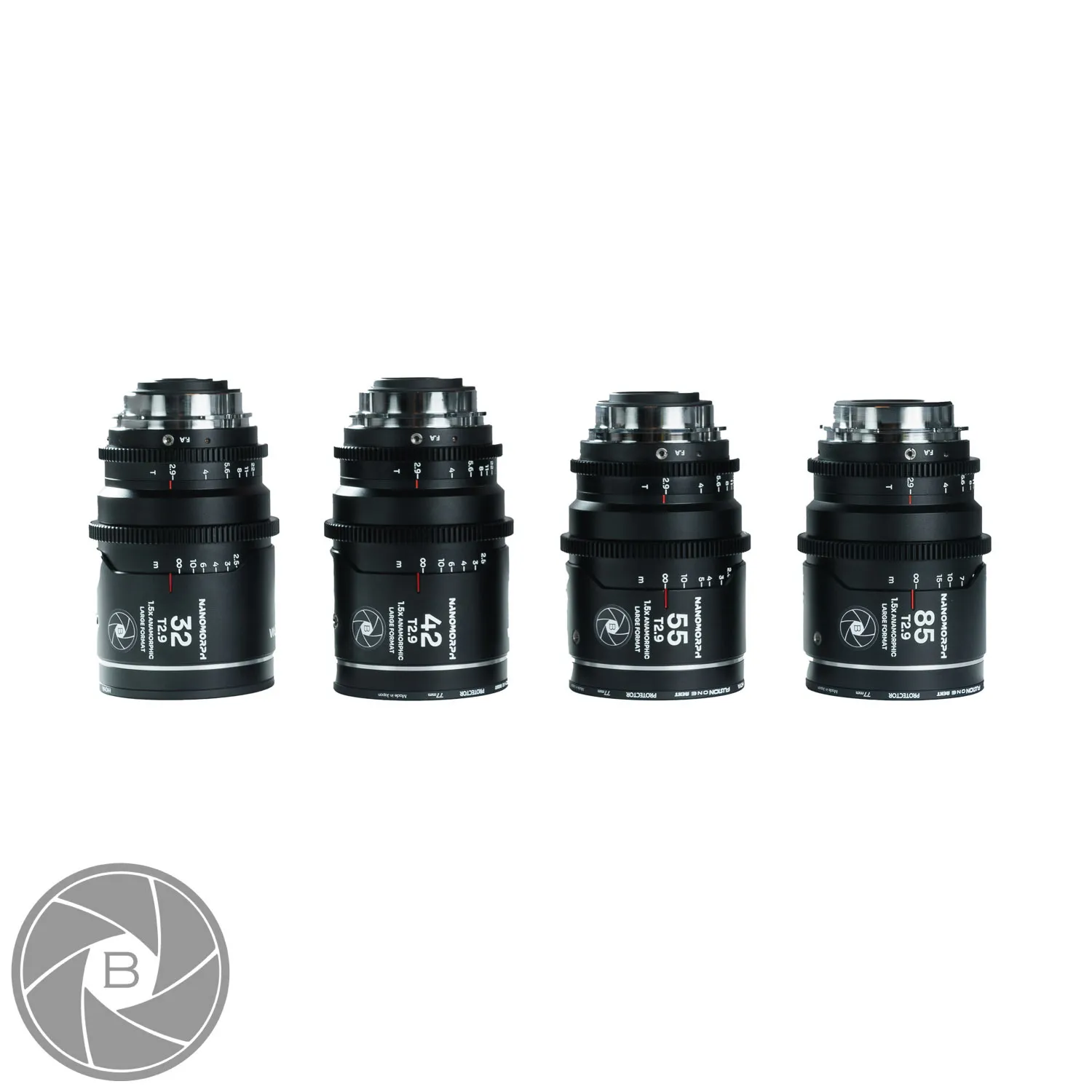 Laowa Nanomorph LF set PL-Mount T2.9 / 1.5x Anamorphic silver