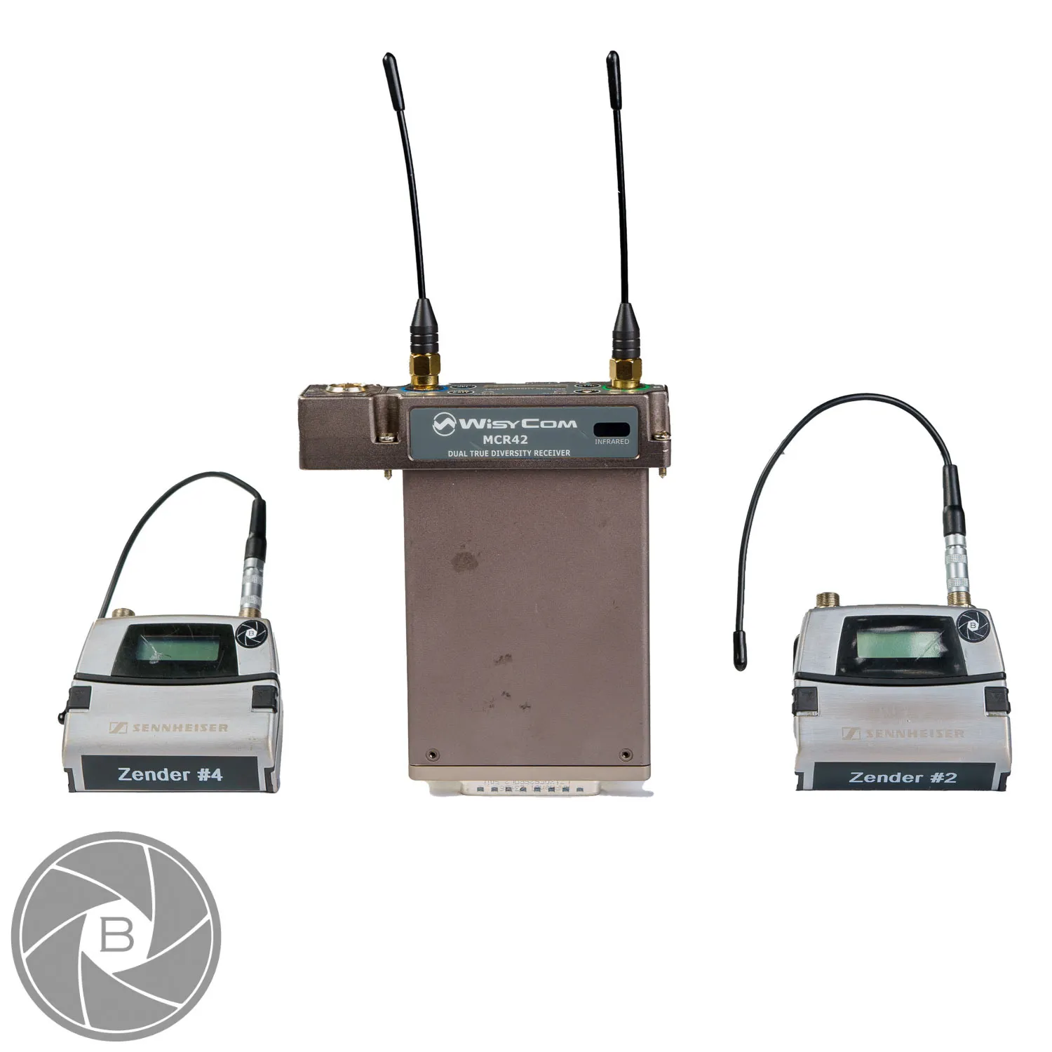 wisycom MCR42 + Sennheiser SK5212 II set 