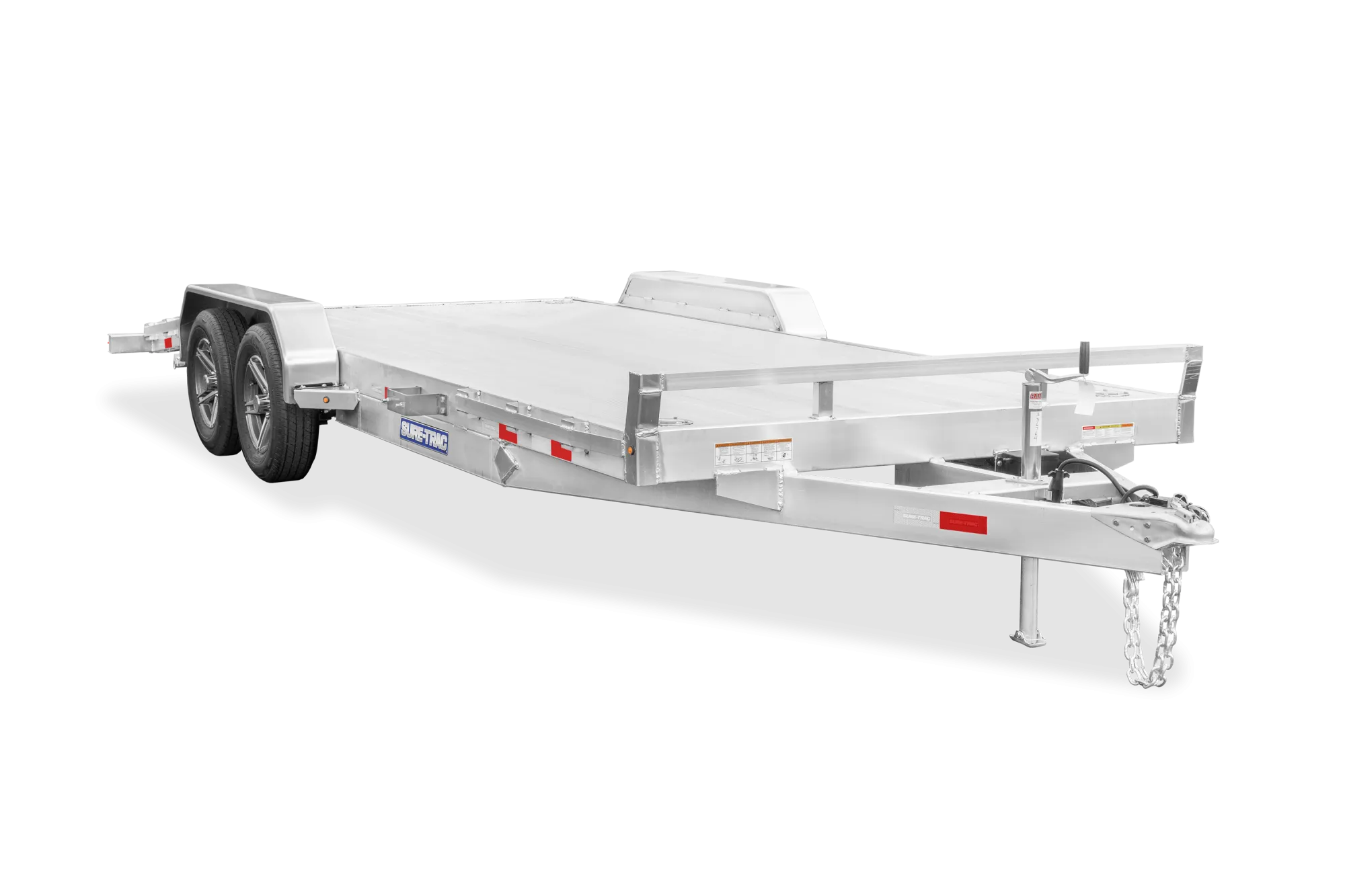 7x18 Aluminum Car Hauler