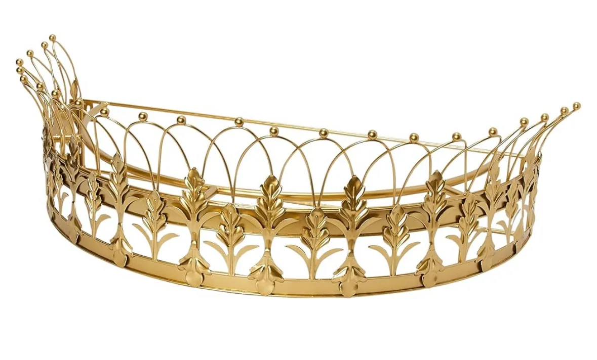 Gold Drapery Crown