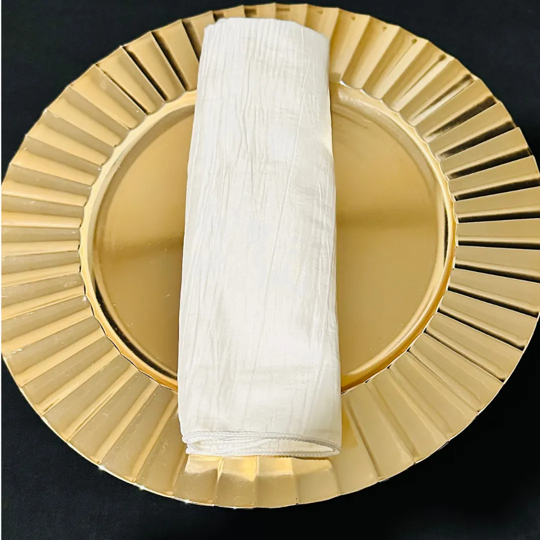 All Crinkle Taffeta Napkins
