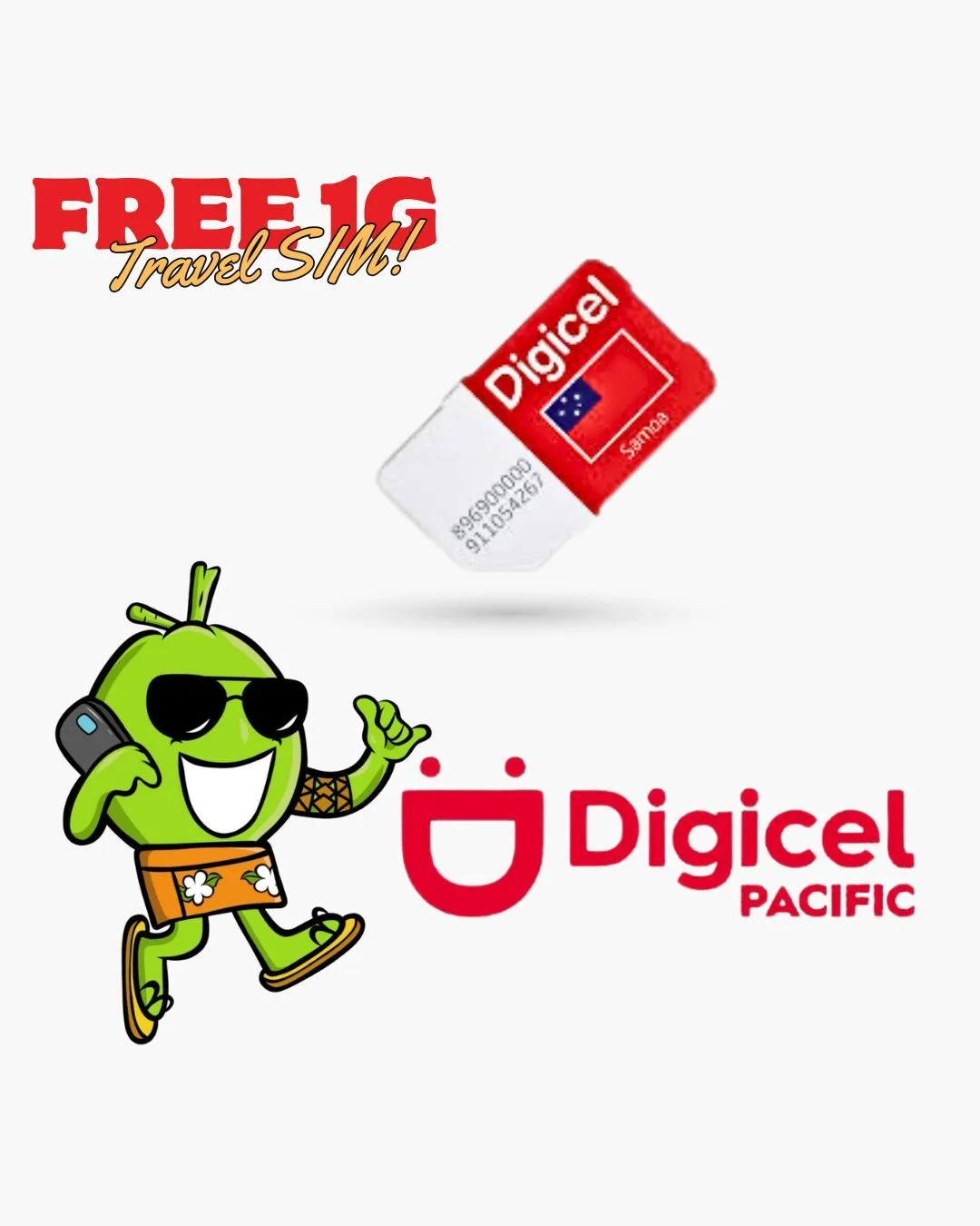 Digicel SIM Card