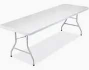  12' White Table 