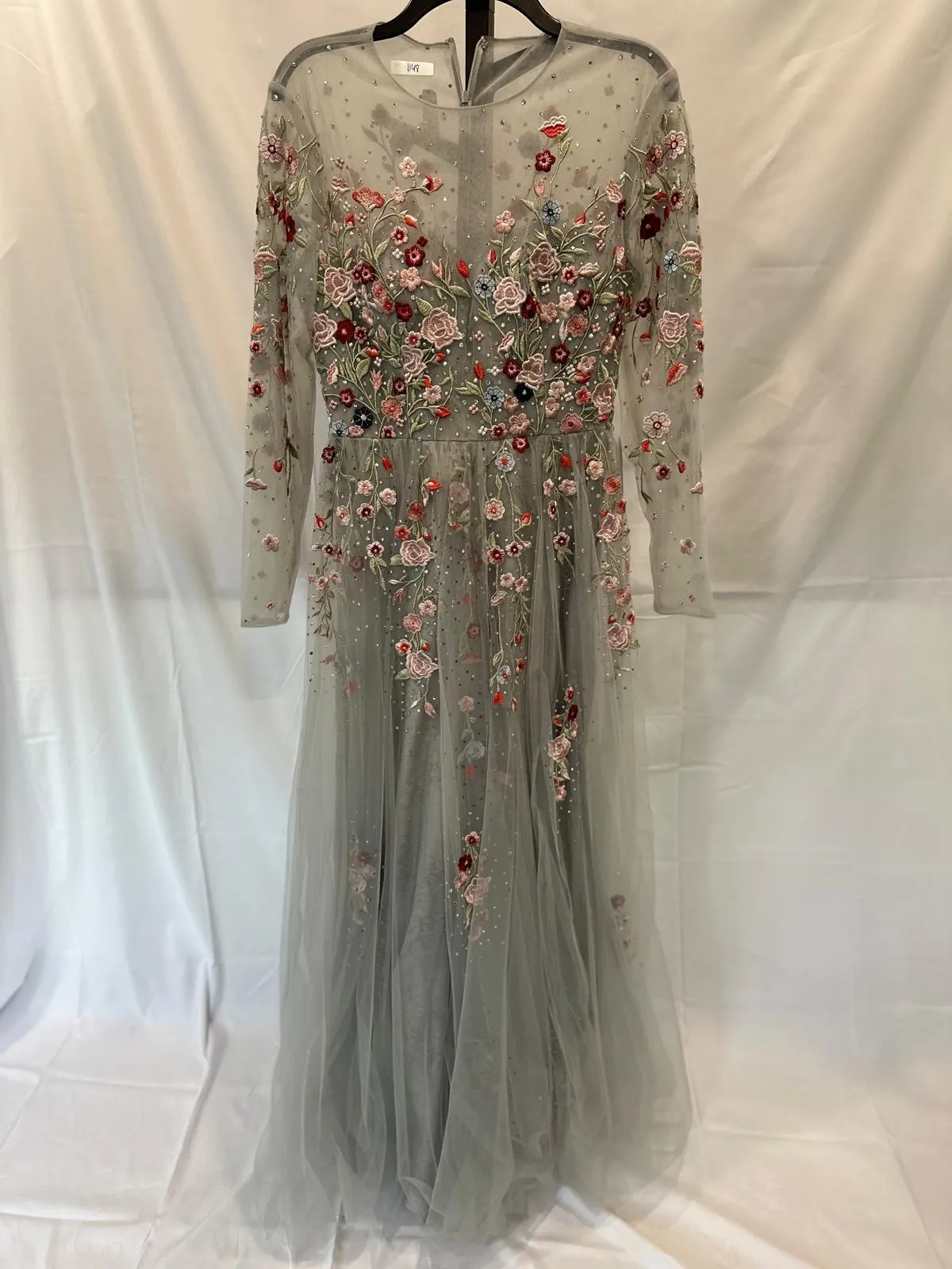 1148 Grey Floral