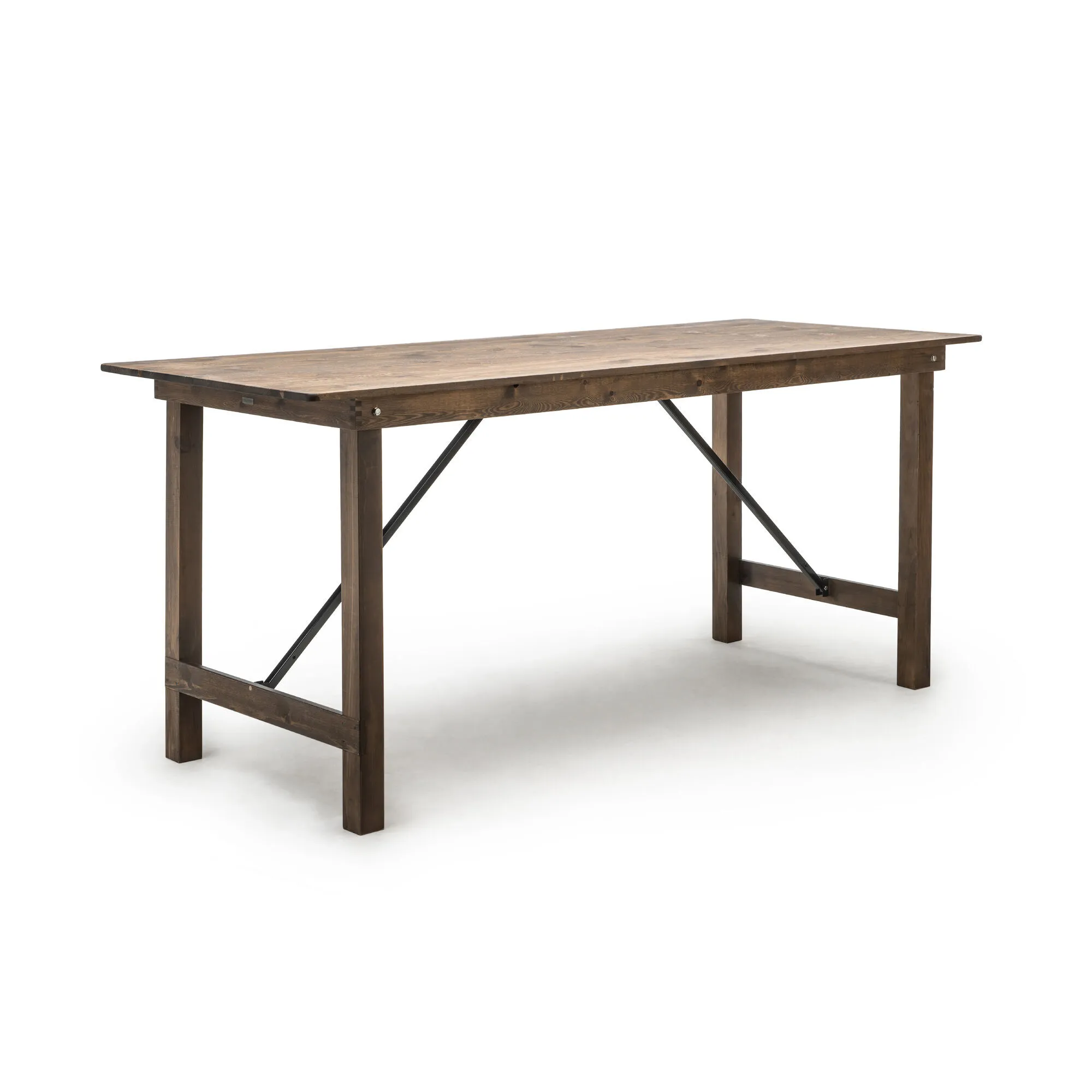 statafel klap hout 255 x 100 x 110