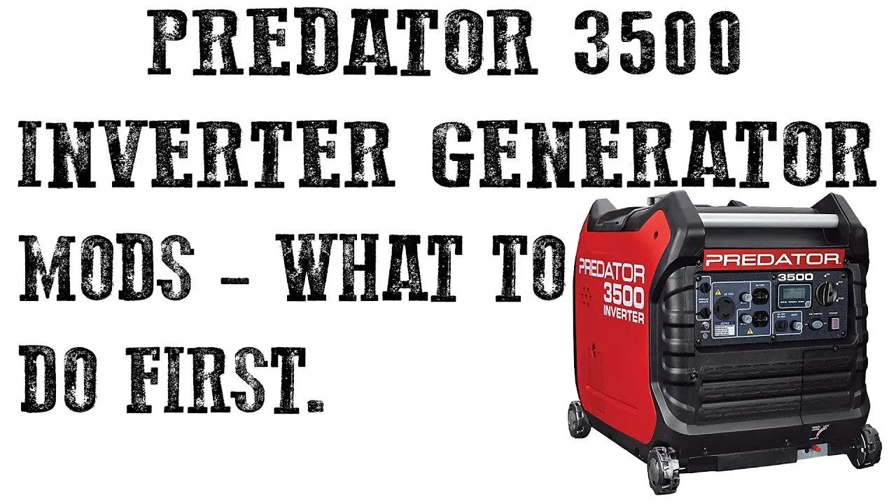 Predator 3500 Generator