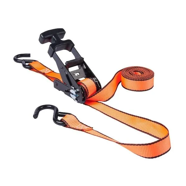 1 orange 12ft ratchet tie down 