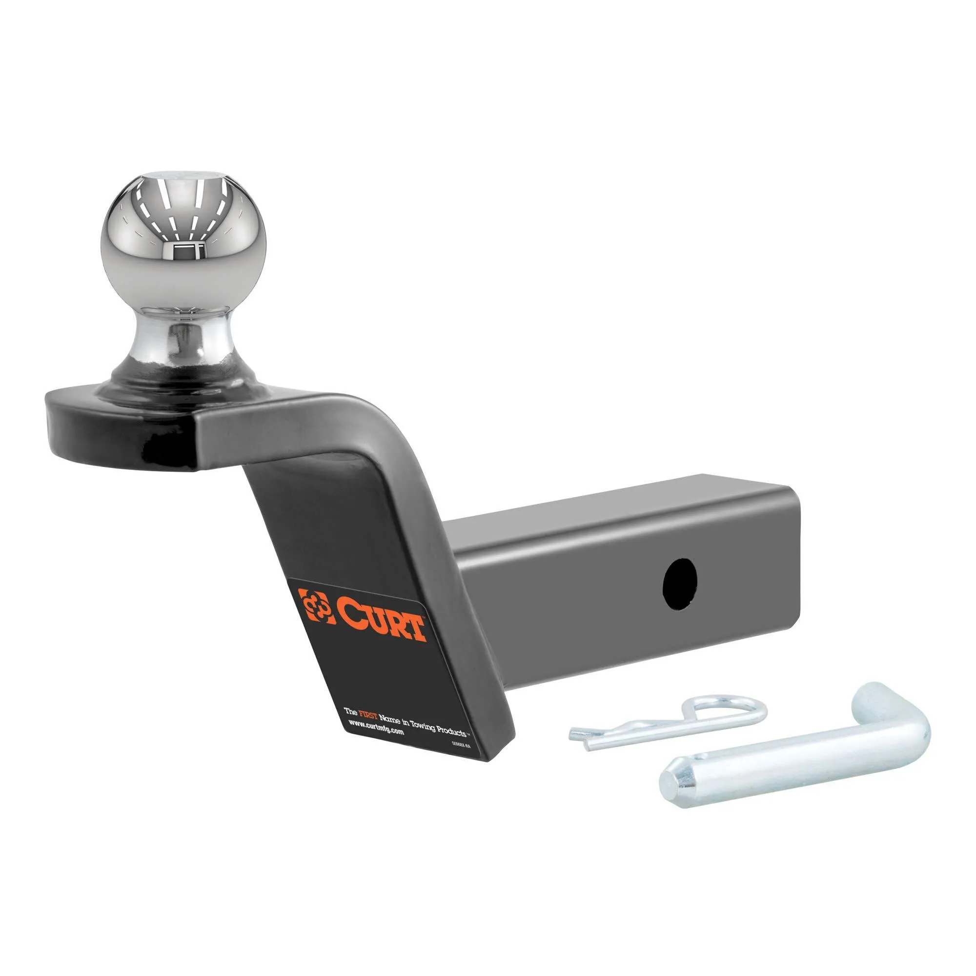 Curt 2" ball mount 2" rise 