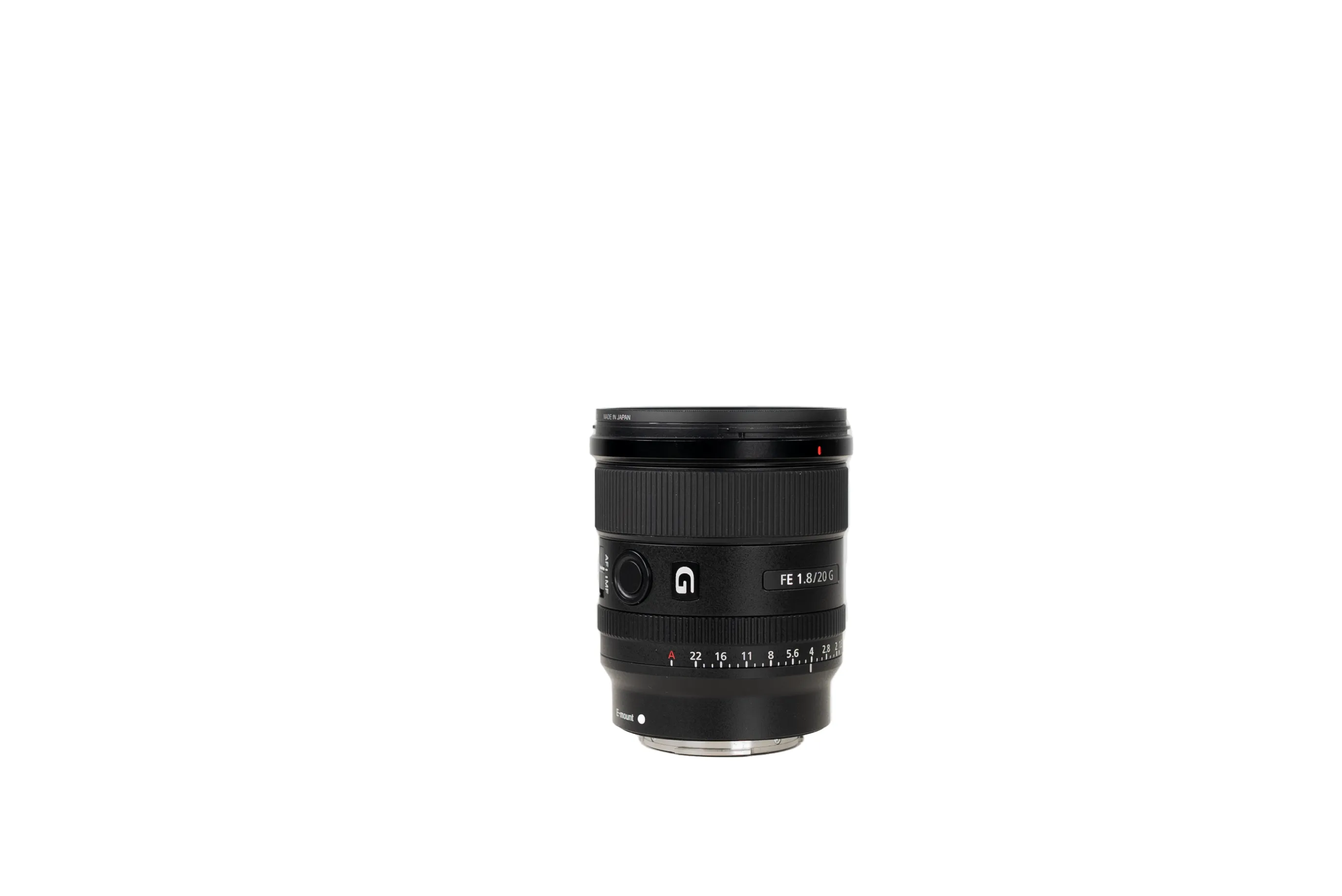 SONY FE 20 F/1.8 G