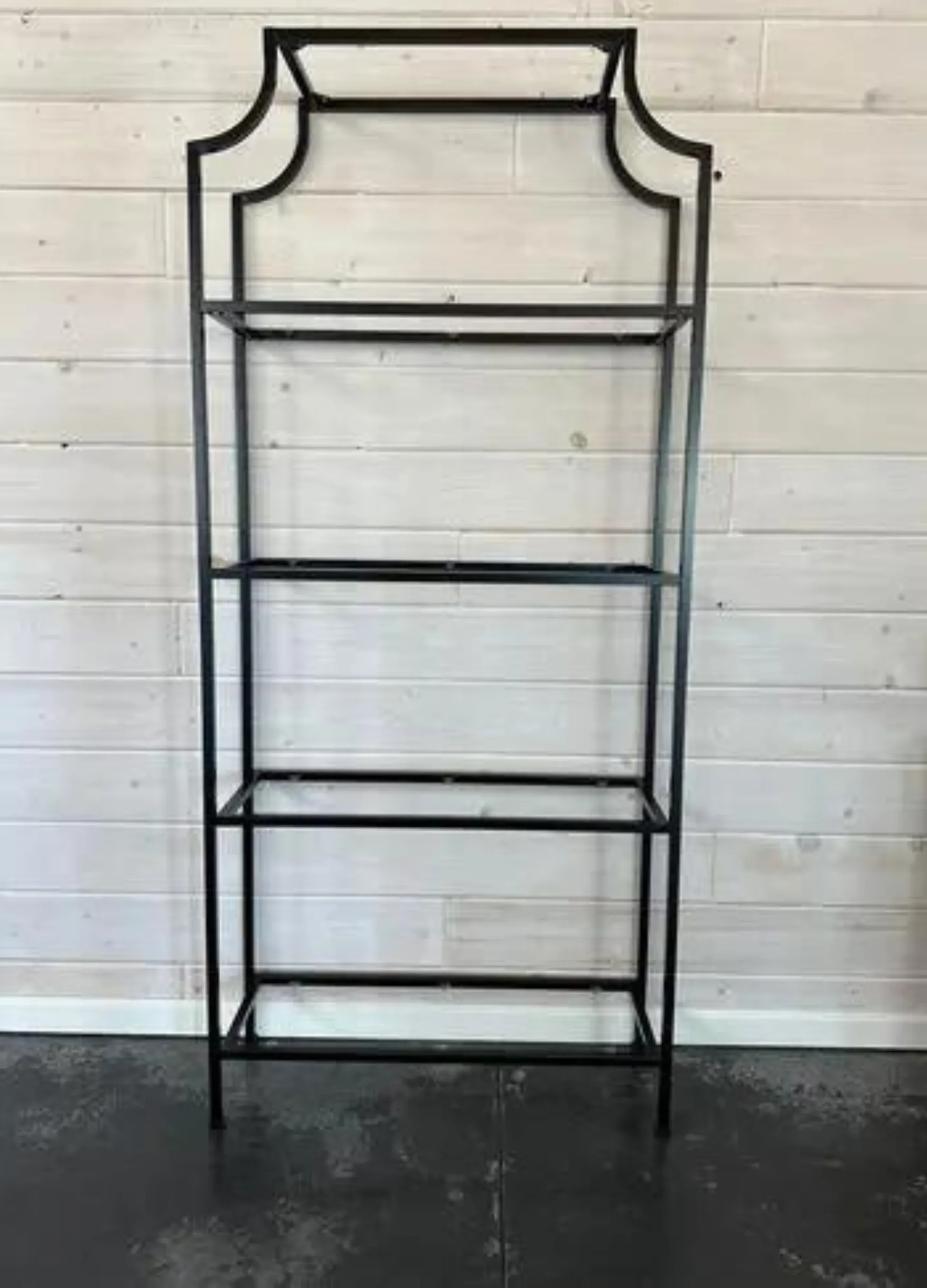 display shelf black