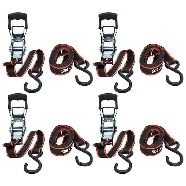 Light Duty Ratchet Straps (4)