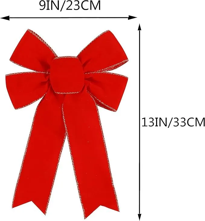 Red Velvet Bow