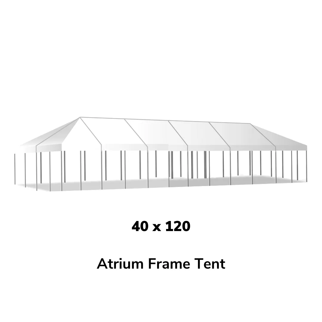 40 x 120 Foot Frame Tent West Coast Style