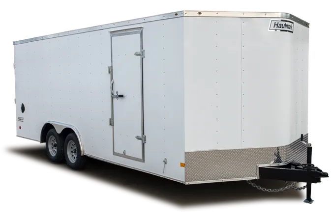 HAULMARK 8.5X20 ENCLOSED CAR HAULER WITH RAMP