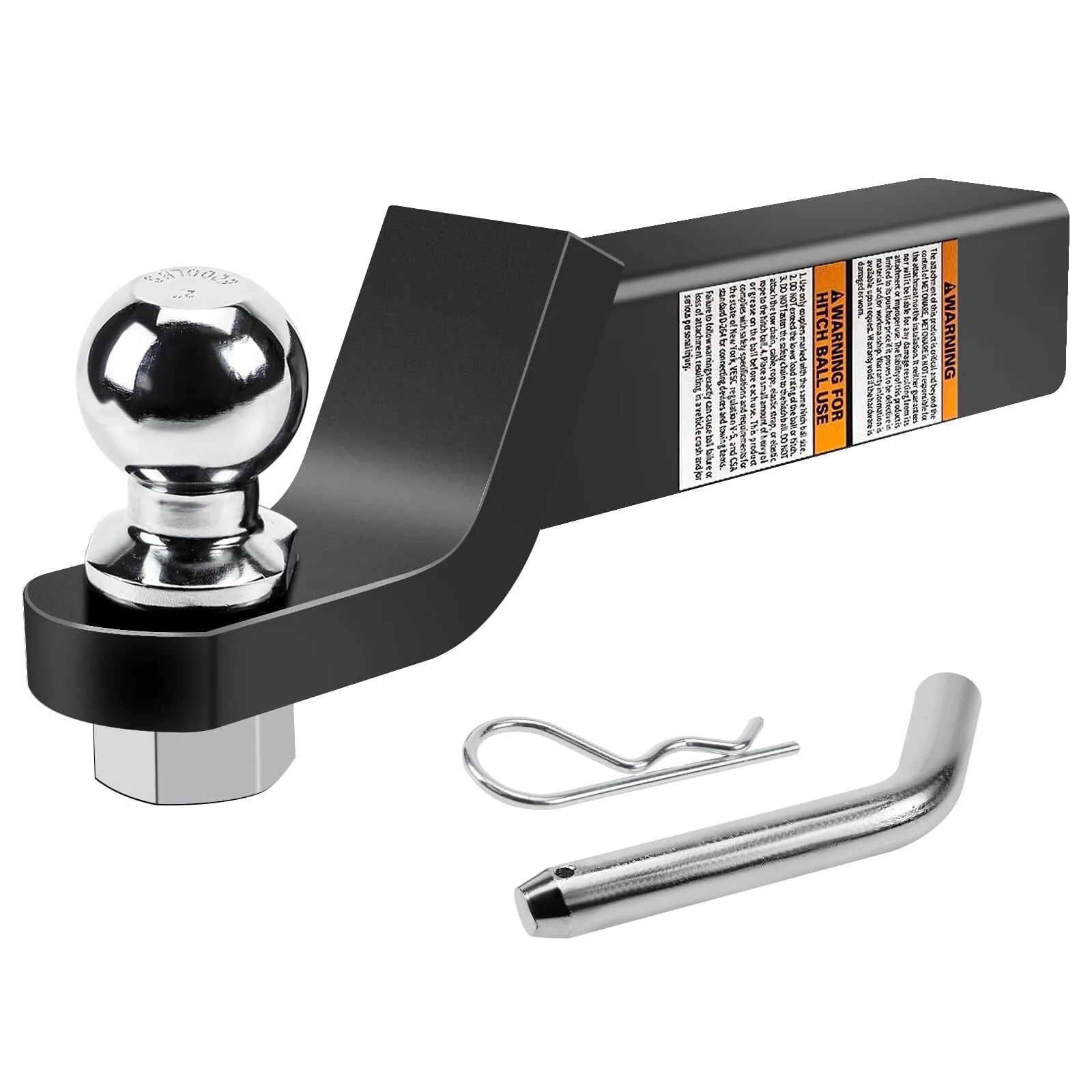 2" HITCH BALL AND RECEIVER