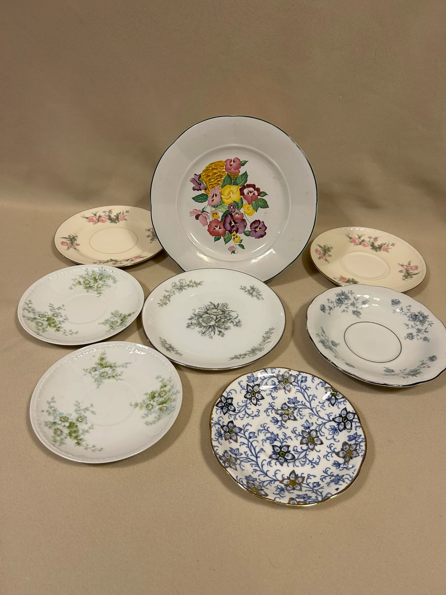 Mismatched China Set