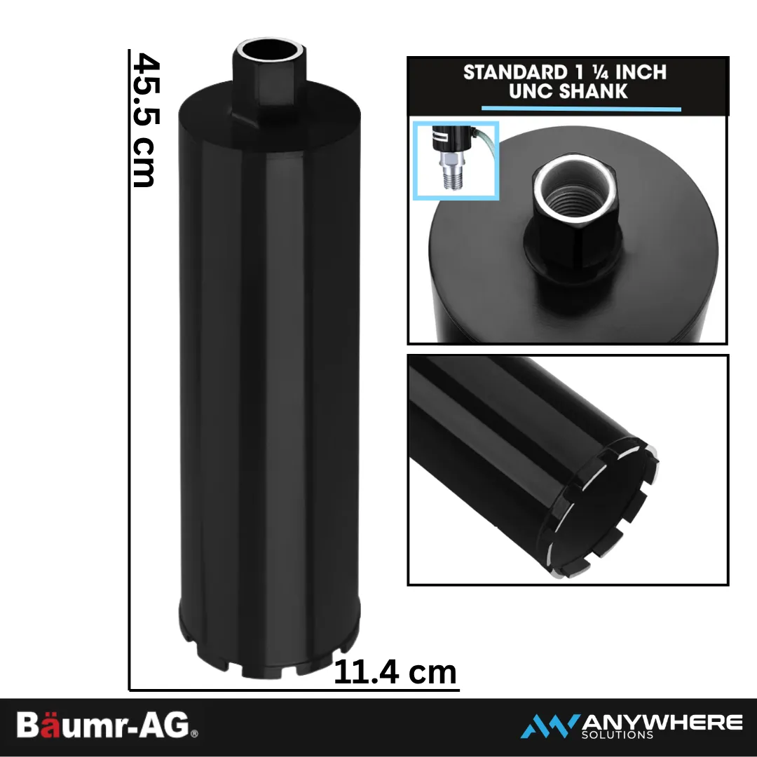 BAUMR-AG - Diamond Core Drill Bit 114mm