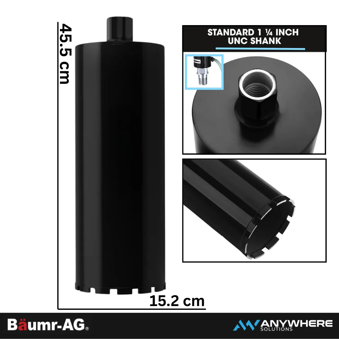 BAUMR-AG - Diamond Core Drill Bit 152mm