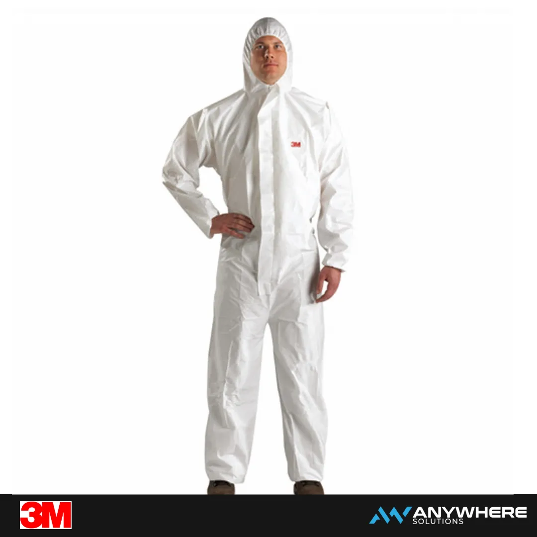 3M - Type 5/6 Disposable Coverall (White) 