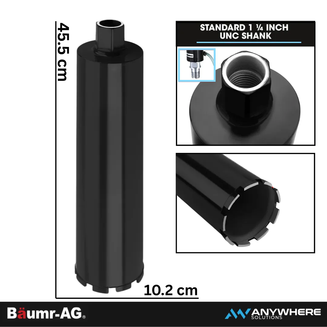 BAUMR-AG - Diamond Core Drill Bit 102mm