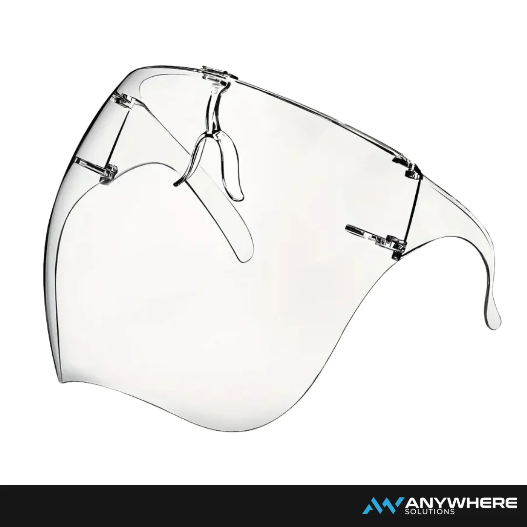 AWS - Snap-On Full Face Shield Glasses