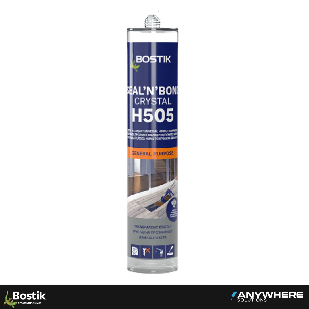 BOSTIK - Seal N Bond Crystal H505 (Translucent) - 290ml