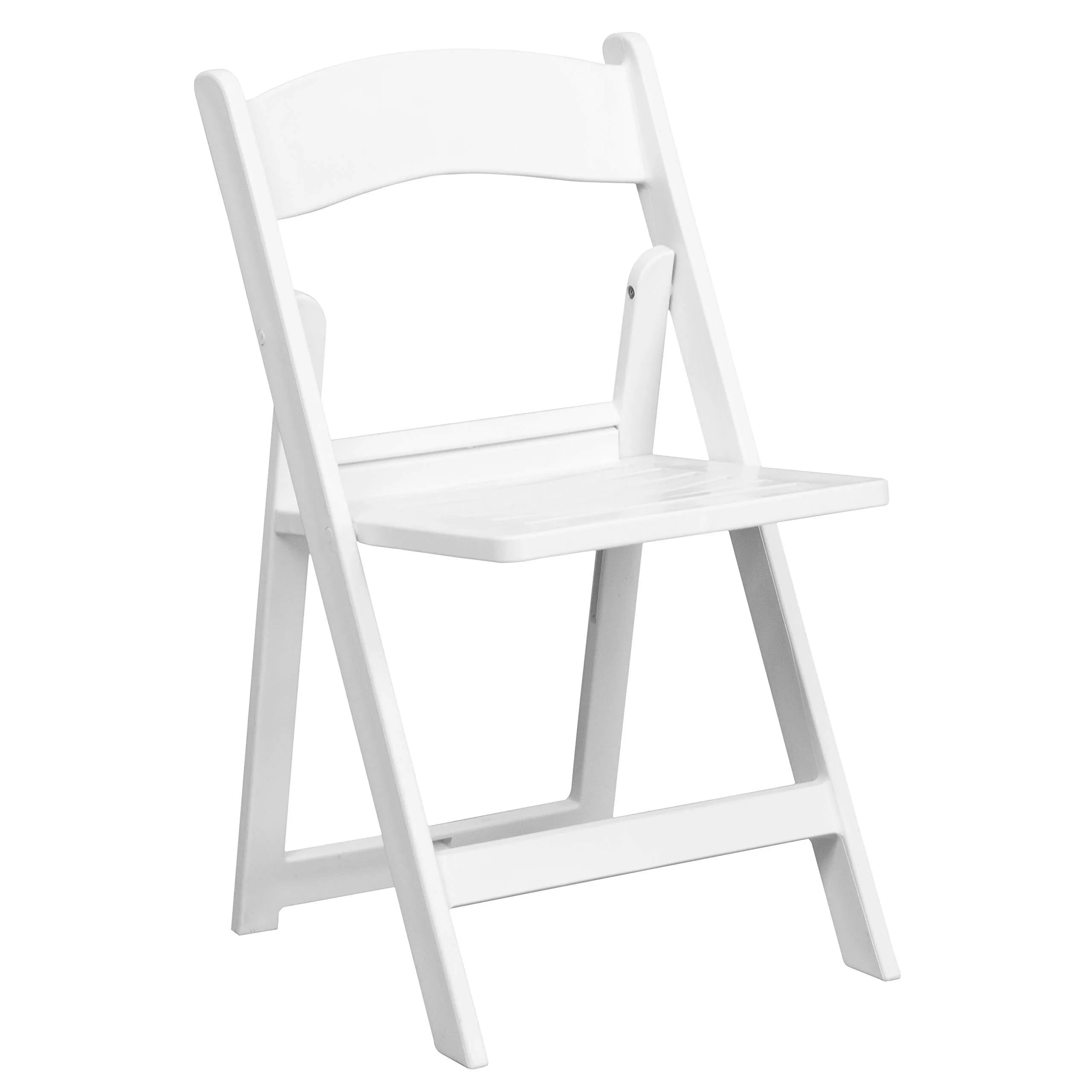 White Resin Folding Chairs