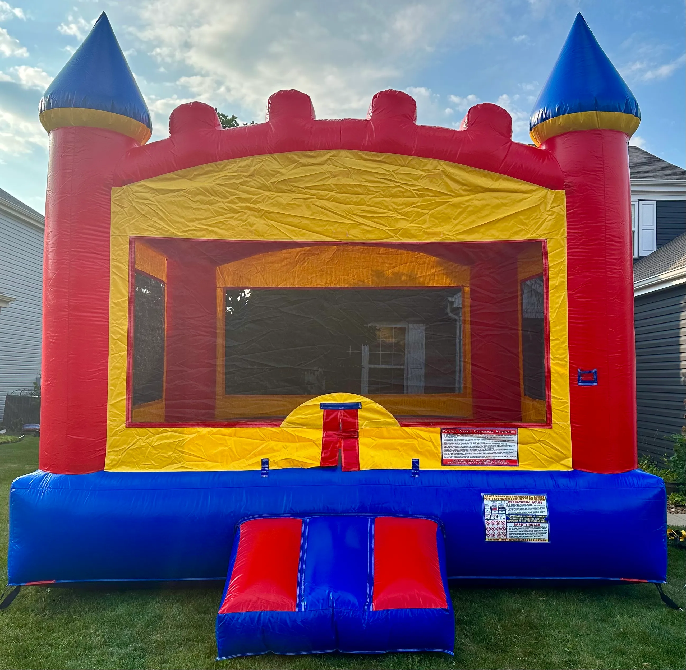 Boys & Girls Castle Bounce House Rentals Delafield, WI Rock's Boat