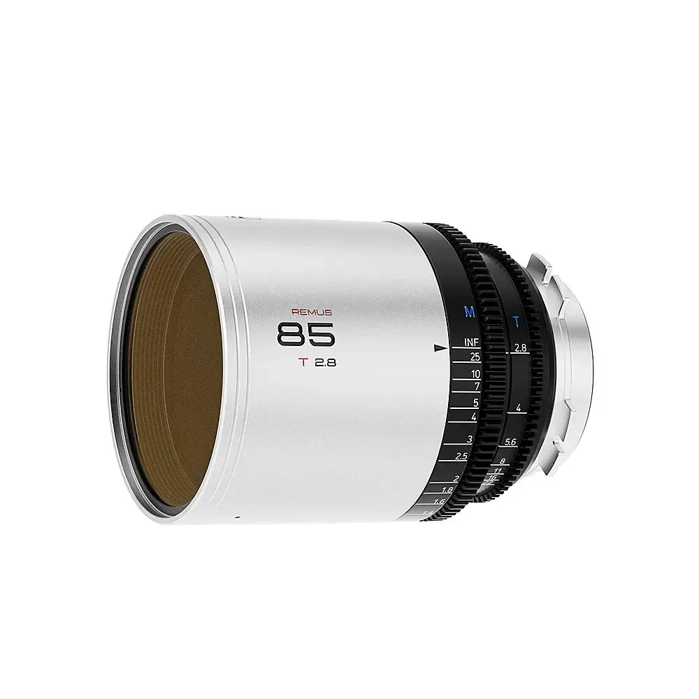 BLAZAR Remus 1.5X 85mm T2.8 Anamorphic Full Frame Lens PL Mount (Silver)
