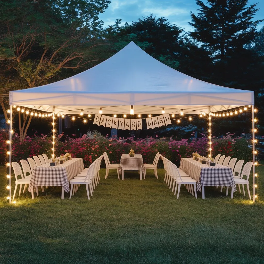 Tent Package Backyard Bash