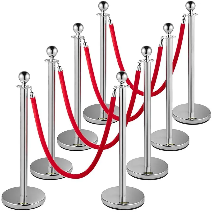 Velvet rope & post