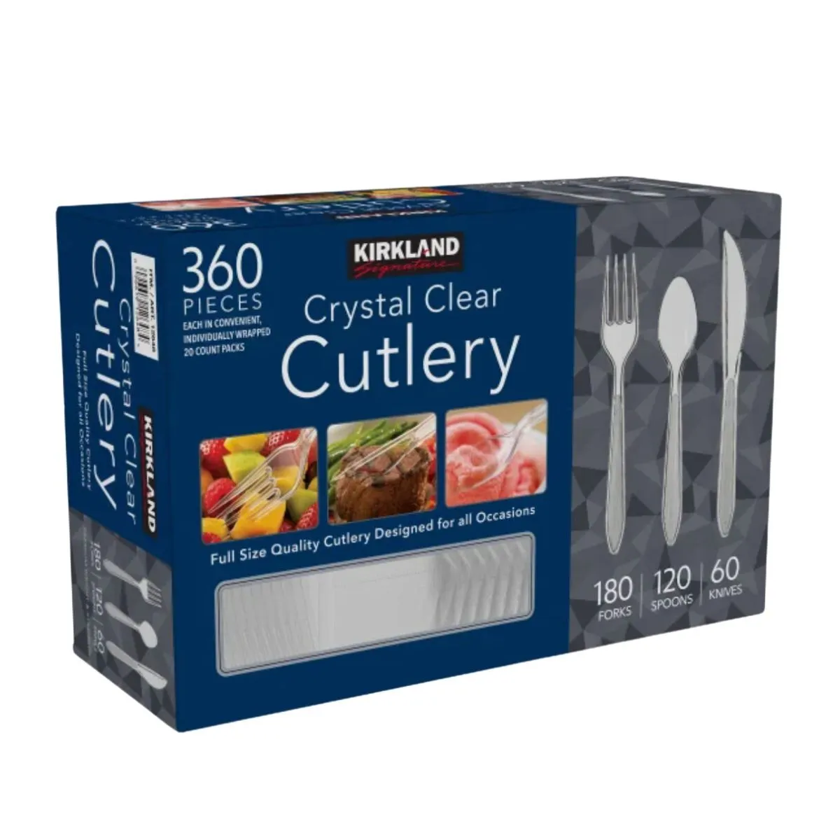 Plastic Utensil Set - 360 Ct.